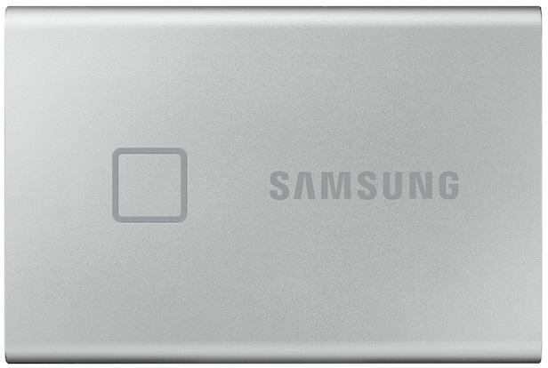Внешний диск SSD Samsung T7 Touch MU-PC2T0S/WW, 2ТБ, серый