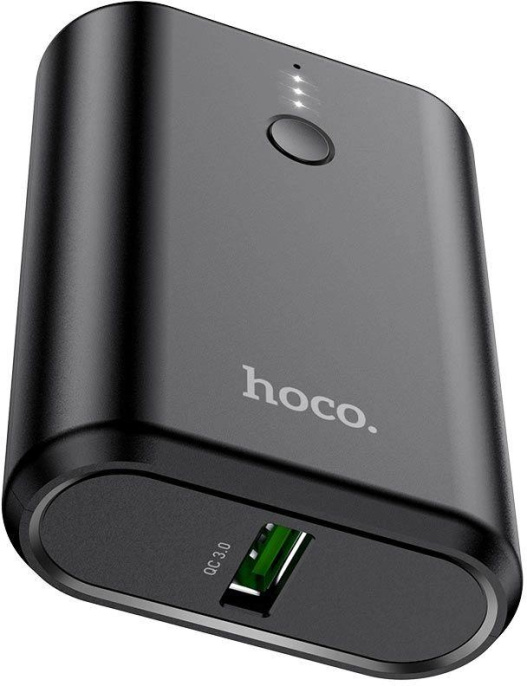 Мобильный аккумулятор Hoco Q3 Mayflower 10000mAh 3A черный PD20W+QC3.0 42896