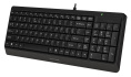 Клавиатура + мышь A4Tech Fstyler F1512 клав:черный мышь:черный USB F1512 BLACK
