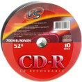 Диски VS CD-R 80 52x Shrink/10 620267