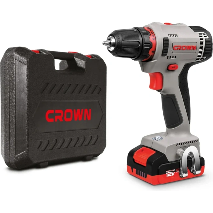 Аккумуляторная дрель-шуруповерт CROWN CT21081H-2 BMC