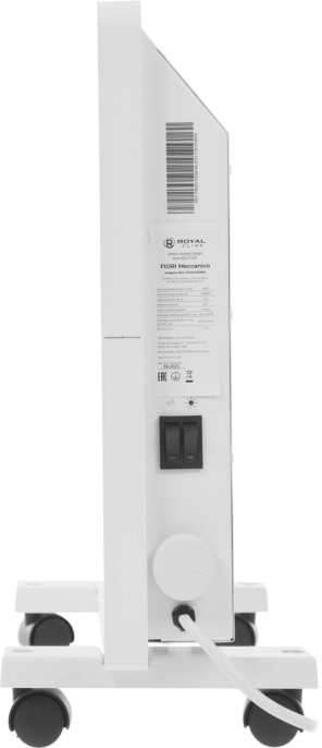 Конвектор Royal Clima Fiori Meccanico REC-FRWG1000M,  1000Вт,  с терморегулятором, белый