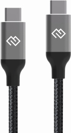 Кабель Digma D-TYPE-C-USB3.2-100W-4K-1.5M USB Type-C (m)-USB Type-C (m) 1.5м черный