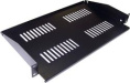Полка стац. Lanmaster TWT-CB-SF350-2U/60 2U 60кг. 19" 350мм черный упак.:1шт
