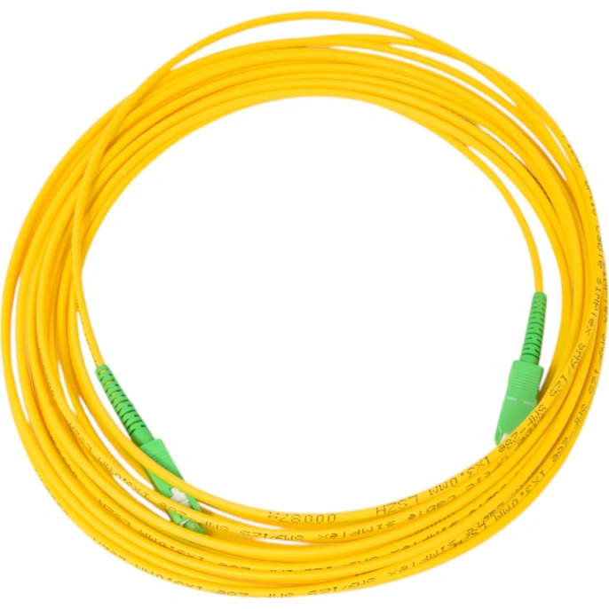 Оптический патч-корд REXANT (SM), 9/125 (OS2) SC/APC-SC/APC, (Simplex), LSZH, 7м 50-2060
