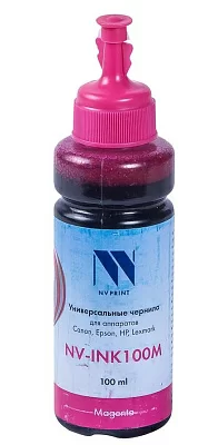Чернила NVP универсальные на водной основе для Сanon, Epson, НР, Lexmark (100 ml) Magenta