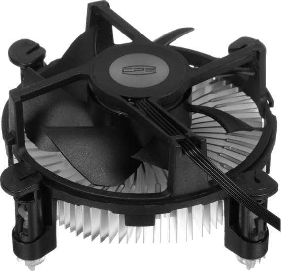 Кулер PCCooler R94 (R94-XXNIXX-GL) (Intel LGA1200/115X, крепление на винтах, размер вентилятора: 94×94×25мм, гидродинамический подшипник, 2400об/мин, 34.46CFM, 27.3dB(A), PWM, TDP 65W, 94х94х56мм, 158г)