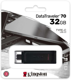 Флэш накопитель 64Gb Data Traveler 70 Type-C 