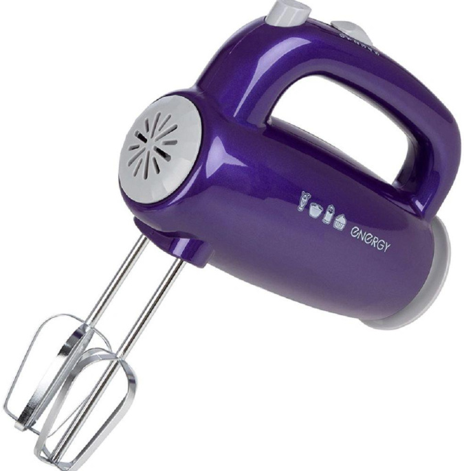 Миксер ручной Energy EN-295P 300Вт фиолетовый/белый