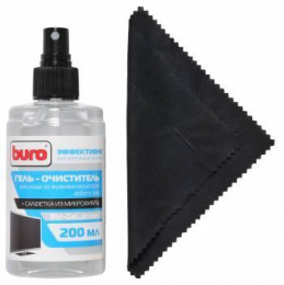 Чистящий набор Buro BU-Gel_screen,  200 мл,  1 шт для экранов и оптики
