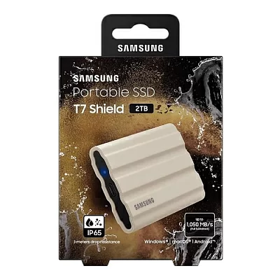 Накопитель SSD 2 Tb USB3.2 Samsung T7 MU-PE2T0K/WW