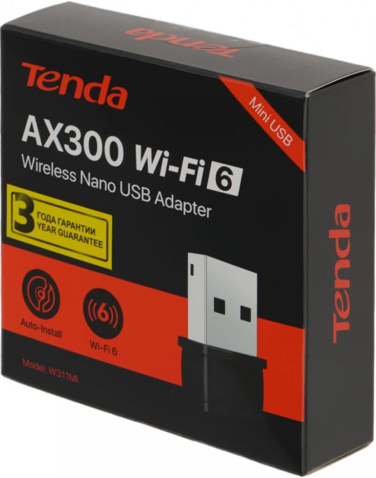 Wi-Fi адаптер TENDA W311MI USB 2.0