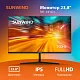 Монитор SunWind 23.8" SM-24FI221 черный IPS LED 5ms 16:9 HDMI M/M матовая 250cd 178гр/178гр 1920x1080 100Hz G-Sync VGA DP FHD 3.0кг