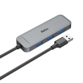 NETAC USB-концентратор Netac USB Hub WF11, USB-A to USB3.0*4 repl. NT08WF11-30GR WF11GYCN