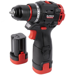 Дрель-шуруповерт Elitech CD 16L2 E2201.039.01 32Вт аккум. патрон:быстрозажимной кейс в комплекте 205715