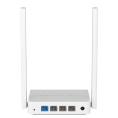 Wi-Fi роутер KEENETIC Netcraze Start, Wi-Fi 4, N300, 2.4ГГц, 4 WAN/LAN, белый [nc-1112]