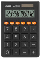 Калькулятор Deli EM130D-GREY,  12-разрядный, темно-серый