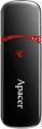 Накопитель USB Apacer AH333 64GB AP64GAH333B-1 Black USB2.0, пластиковый корпус, с колпачком