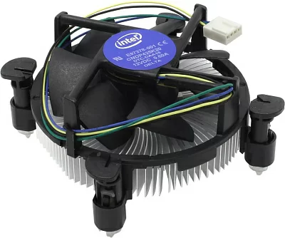 Охладитель Intel Е97378-001/003/E41759-002 Cooler (4пин 1150/1155/1156Cu+Al)