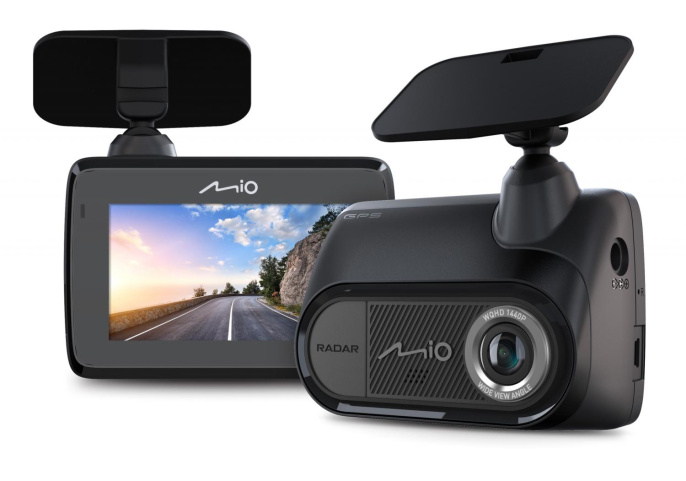 Видеорегистратор с радар-детектором Mio MiVue i170 GPS черный