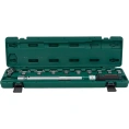 Динамометрический ключ Jonnesway T30200NS 1/2"DR со сменными рожковыми насадками 13-30 мм и приводом, 40-200 Нм 49853 049853