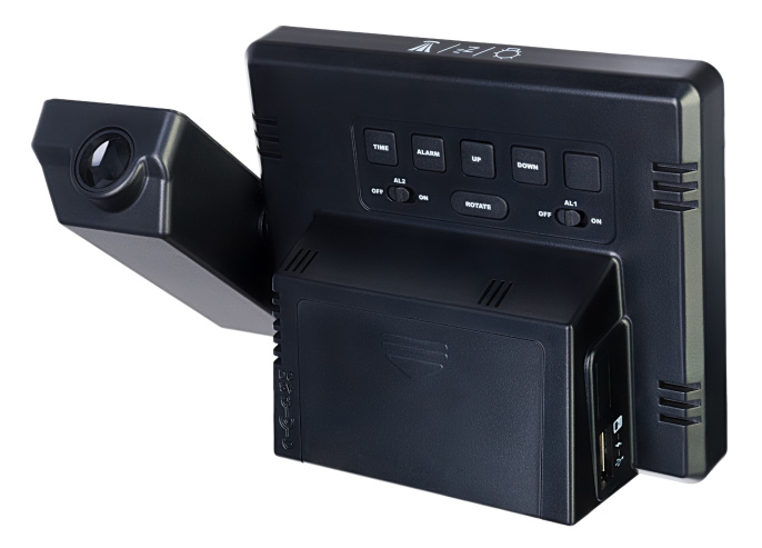 Термогигрометр Levenhuk L70 с проекцией черный