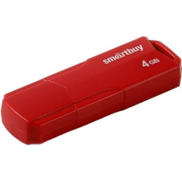 Smartbuy USB Drive 4GB CLUE Red SB4GBCLU-R