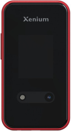 Мобильный телефон Xenium 680 X красный раскладной 2Sim 2.8" 240x320 Nucleus 0.3Mpix GSM900/1800 MP3 FM microSD max32Gb