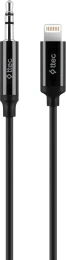 Кабель TTEC 3.5mm Aux - Lightning Sterio Premium Aux Cable. Длина: 1м. Цвет: черный 2DK42S