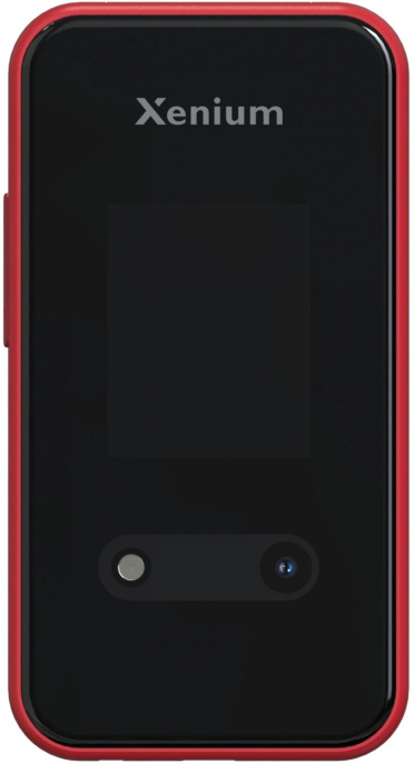 Мобильный телефон Xenium 680 X красный раскладной 2Sim 2.8" 240x320 Nucleus 0.3Mpix GSM900/1800 MP3 FM microSD max32Gb