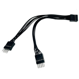 Espada Переходник с мат. Платы 10pin F to 2 IDC 10 Pin M 15см Ei9to215 46036