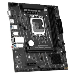 MAXSUN MS-Challenger H610M-D V1/V2 Socket 1700, mATX, 2*DDR4, VGA/HDMI, 3*SATA3, 1*M.2, 1*PCIEx16/1*PCIEx1, 4*USB 2.0, 2*USB 3.2 Gen1, LAN 1*1G, RTL