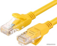 Кабель сетевой UGREEN NW103 11231 Cat 5e UTP Ethernet Cable. Длина: 2м. Цвет: желтый