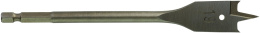 Сверло Milwaukee 19х152мм хвостовик 1/4" HEX 4932363137 для работы с твердой и мягкой древесиной и ДСП, 1/4" шестигранный хвостовик, центрирующее острие для точного засверливания, острые
