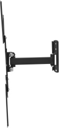 Кронштейн для телевизора Buro MF1, 13-60", настенный, поворот и наклон,  черный [bm-emva14f225bk]
