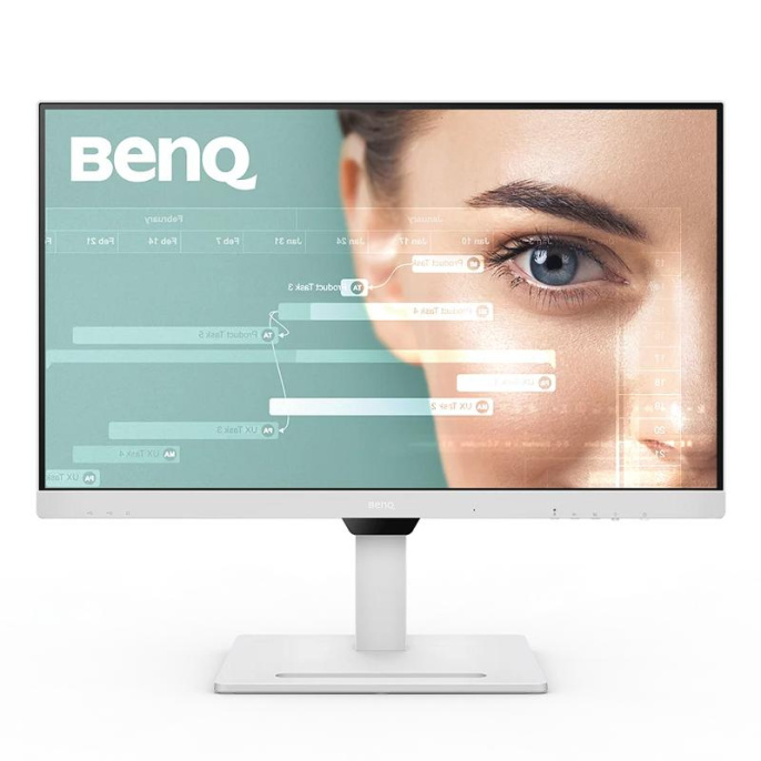 Монитор Benq GW2790QT 27'', 2560x1440, IPS, 60Hz, 20M:1, 250cd, 5ms, 2*HDMI, DP, USB-C 65W Speakers, Height adj 110, Pivot, Flicker-free; Low Blue Light, 3Y, White