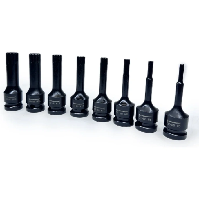 Набор ударных головок XZN STANKO 1/2", 8 предметов CS122489