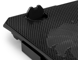 Подставка для ноутбука Buro BU-LCP150-B213, 15", 335х265х22 мм, 1хUSB, вентиляторы 2 х 140 мм, 480г, черный