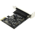 Контроллер Espada PCIe2S1PLWCH OEM PCI-Ex1, 2xCOM9M + 1xLPT25F, LowProfile
