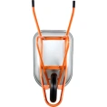 Строительная одноколесная тачка Gigant 110л, 200 кг, пневматические колеса GX-01