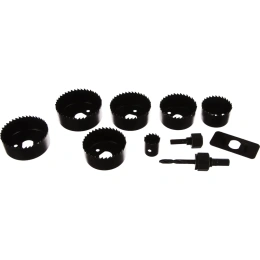 Пилы круговые (7 шт; 22-67 мм; 25 мм) в кейсе КУРС 36735