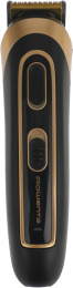 Триммер Rowenta TN9118F0 черный/золотистый насадок в компл:9шт