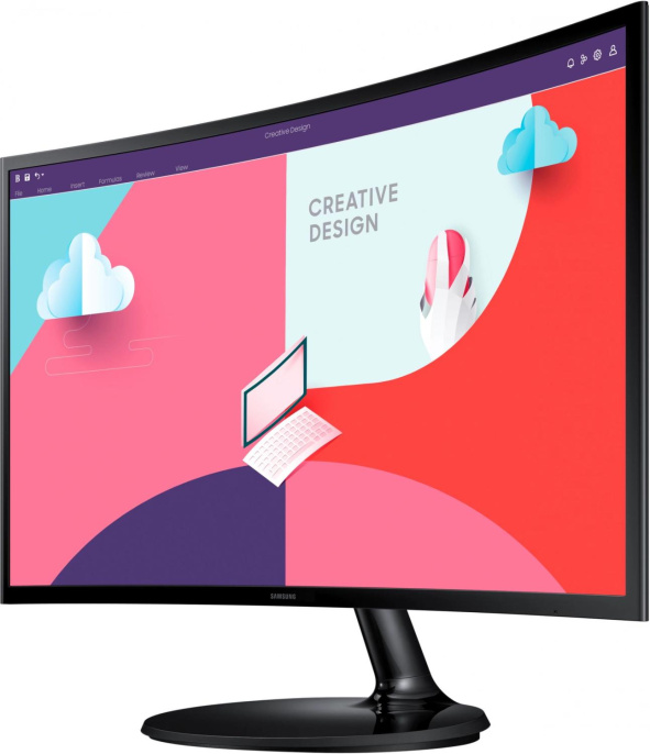 Монитор Samsung 23.8" S24C360EAI черный VA LED 16:9 HDMI матовая 250cd 178гр/178гр 1920x1080 75Hz FreeSync VGA FHD 3.1кг LS24C360EAIXCI