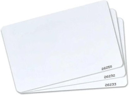 ID карта ZKTeco ID Card(Thick) (ключ-заготовка, EM Marine, с чипом TK4100, размер 86х54х1.6мм)