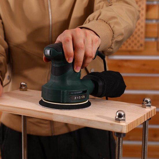 Шлифмашина эксцентриковая сетевая Zitrek ZKG450-125, 450 Вт 085-1050