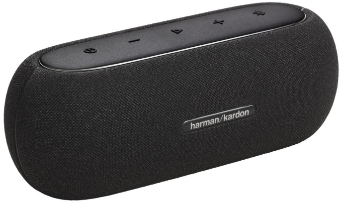 Колонка порт. Harman Kardon Luna Google Assistant, Amazon Alexa черный 40W 1.0 BT/Wi-Fi 4800mAh HKLUNABLKEU