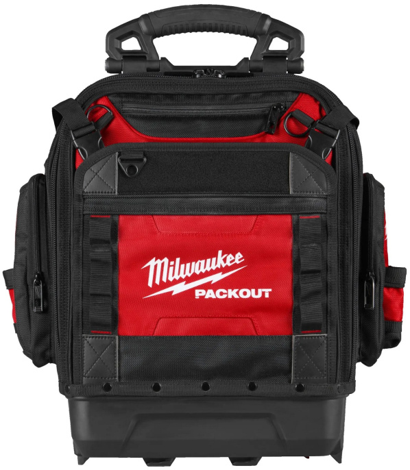 Рюкзак-органайзер Milwaukee Packout 4932498633 структурированный, прочный материал: 1680D и 1800D, 42 кармана, грузоподъемность: 22,7 кг, эргономичная ручка