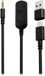 Наушники с микрофоном HyperX Cloud III черный 1.2м мониторные оголовье 727A8AA