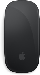 Мышь Apple Magic Mouse A3204 Черный (MXK63Z/A) (полноразмерная, беспроводная Bluetooth, радиус действия: 10 м, сенсор: оптический, колесо: сенсорное, зарядка от USB Type-C, для правой руки)
