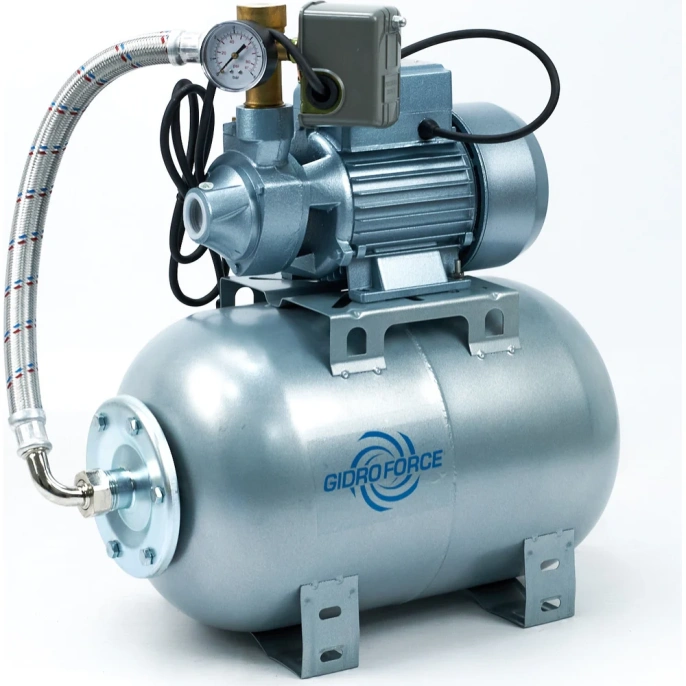 Насосная станция с расширительным баком 24 л GIDRO FORCE ATQB80